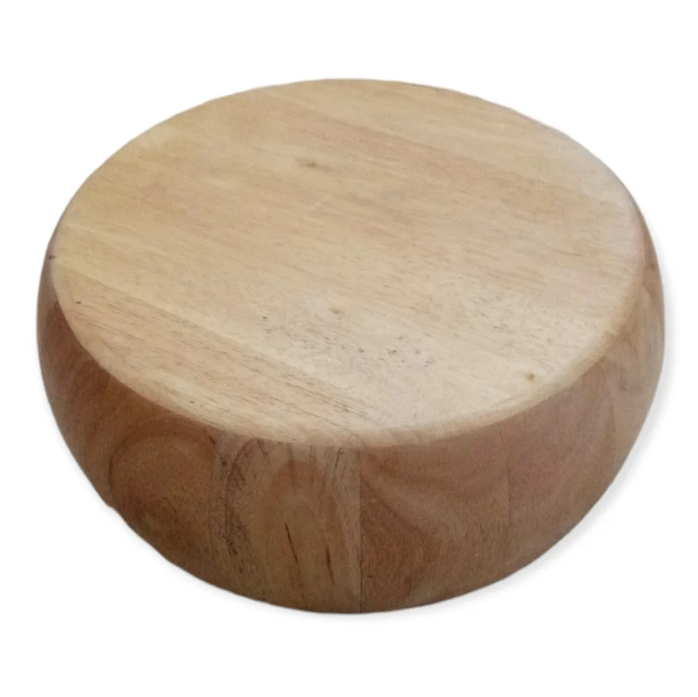 Crate and Barrel Wooden Bowl 12